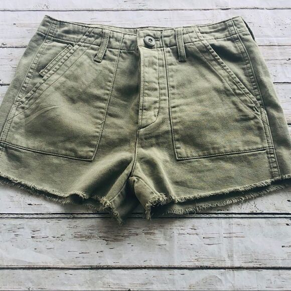 AE Super High-Waisted Utility Denim Short - Picture 5 of 7